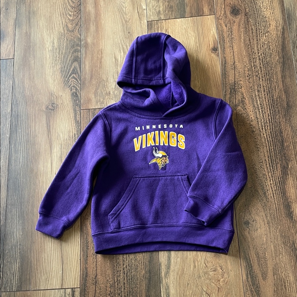 NFL Minnesota Vikings Kids Purple Sweatshirt Size 4